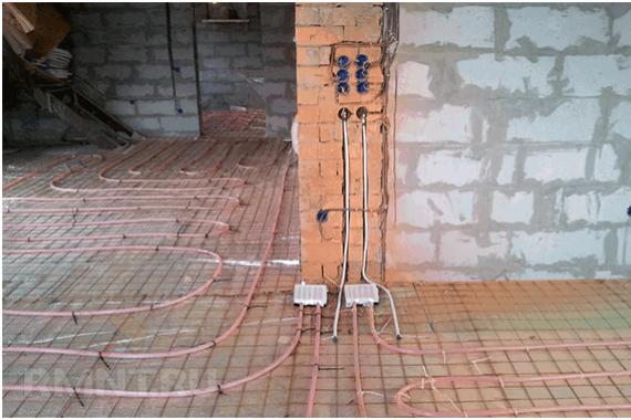 O que há de bom nos pisos aquecidos elétricos a água - características e regras de instalação para XL Pipe e Unimat Aqua